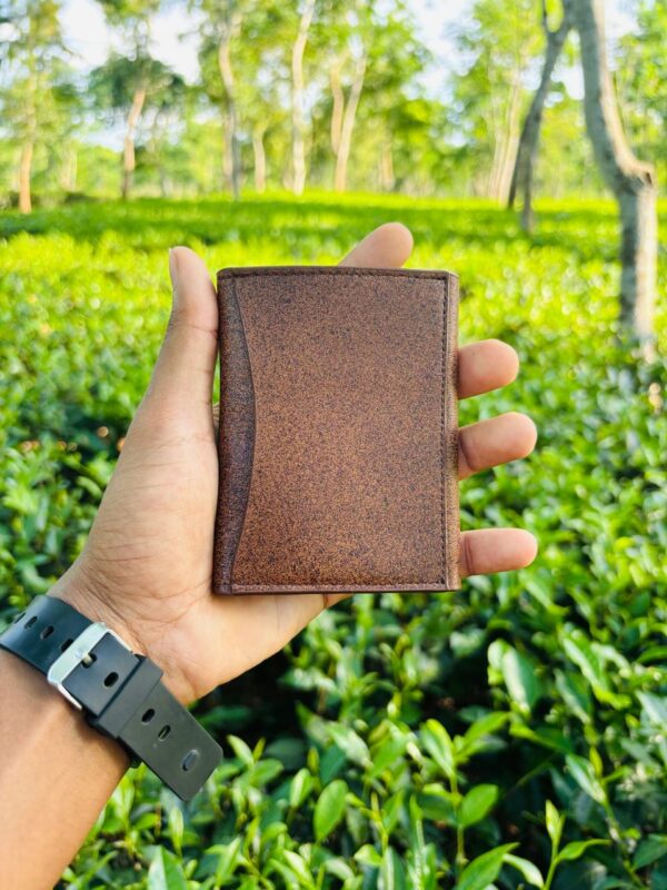 Nice leathar Signature Hide – Crafted Cow Leather Card Holder - Image 5