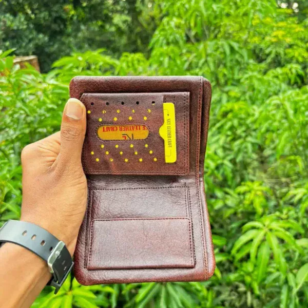 Original genuine cow leather wallet - Image 8